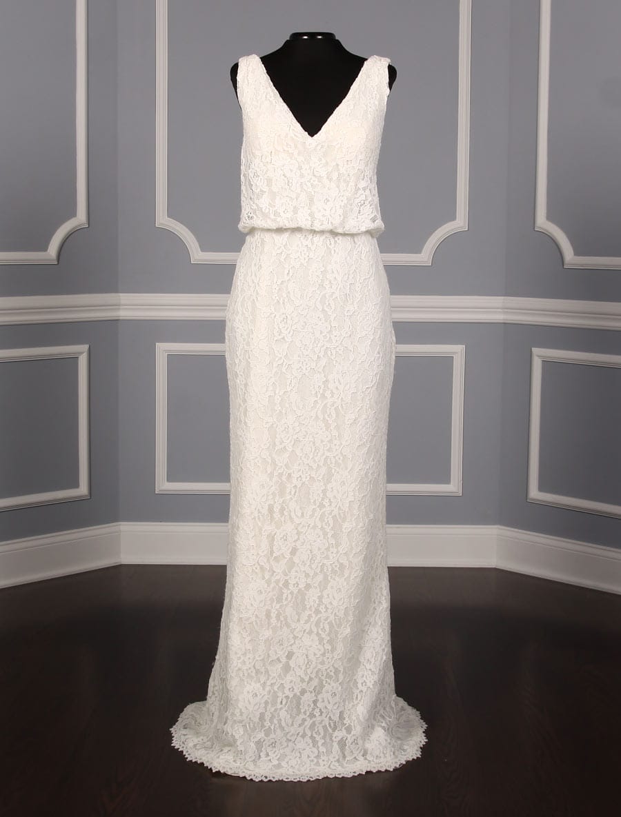 Pronovias Preslie Discount Designer Wedding Dress