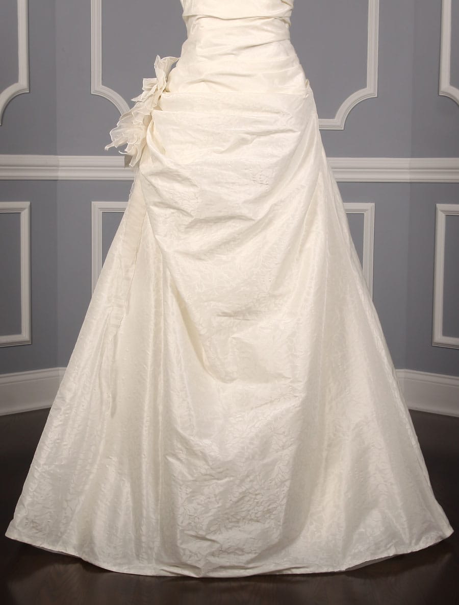 Pronovias Wedding Dress Discounted Front Skirt