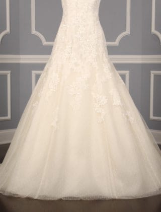 Pronovias Wedding Dress Discounted Front Skirt