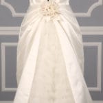 St. Pucchi Lillian Z293 Wedding Dress Back Skirt Detail