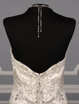 Casablanca 2152 Wedding Dress Back Bodice