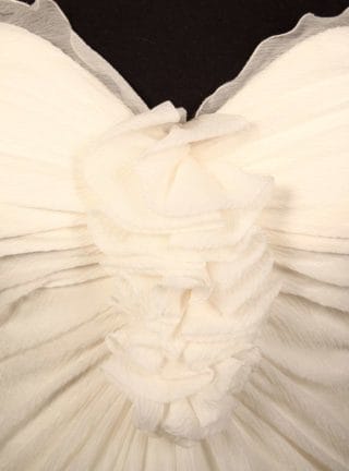 Peter Langner Eiffel Wedding Dress Front Bodice Detail