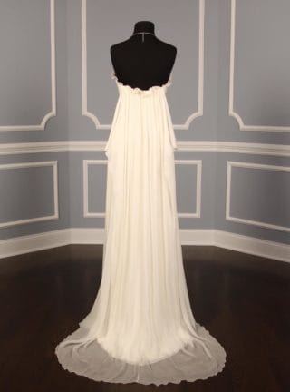 Peter Langner Eiffel Wedding Dress Full Back