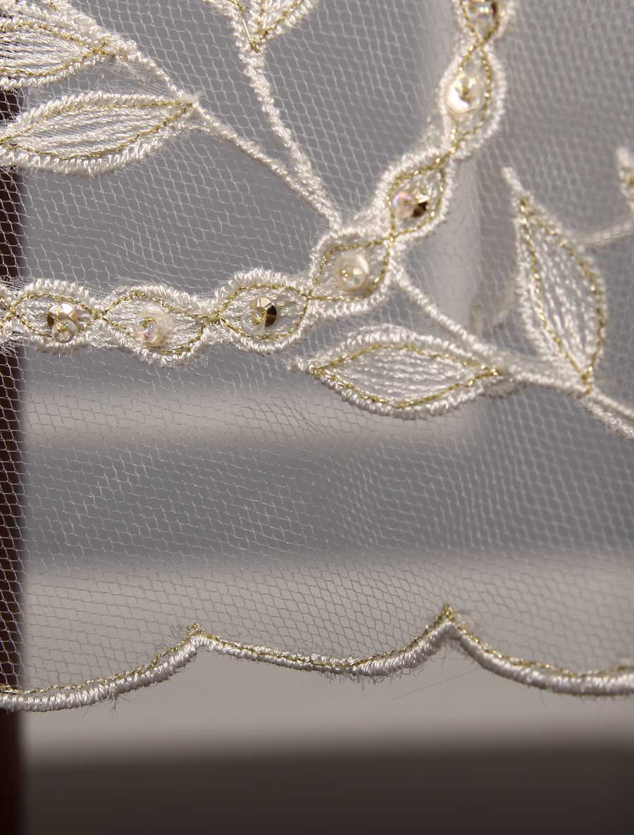 St. Pucchi V-S422 Bridal Veil Details