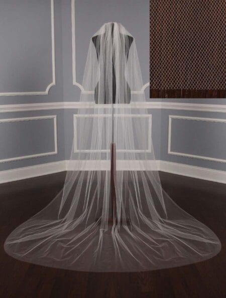 Your Dream Dress Exclusive S0101XVL Ivory Chapel Length Bridal Veil