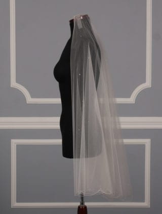 Jennifer Leigh Jovienne Bridal Veil Discounted Bridal Veil