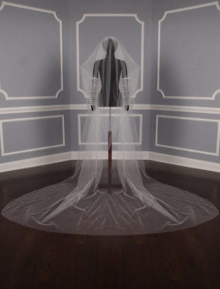 St. Pucchi VS2-1002 Wedding Veil Discount Designer