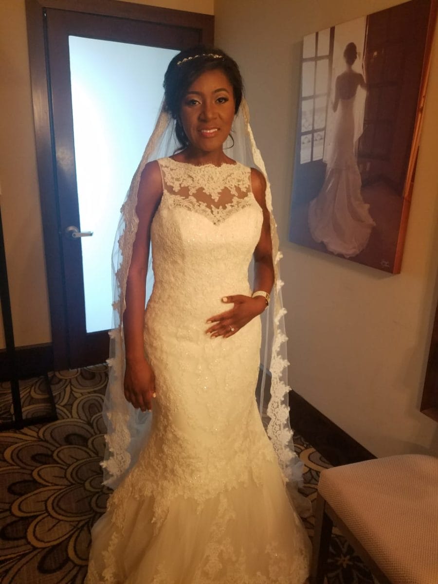 Alecia S Pronovias Maryland Wedding Gown 1