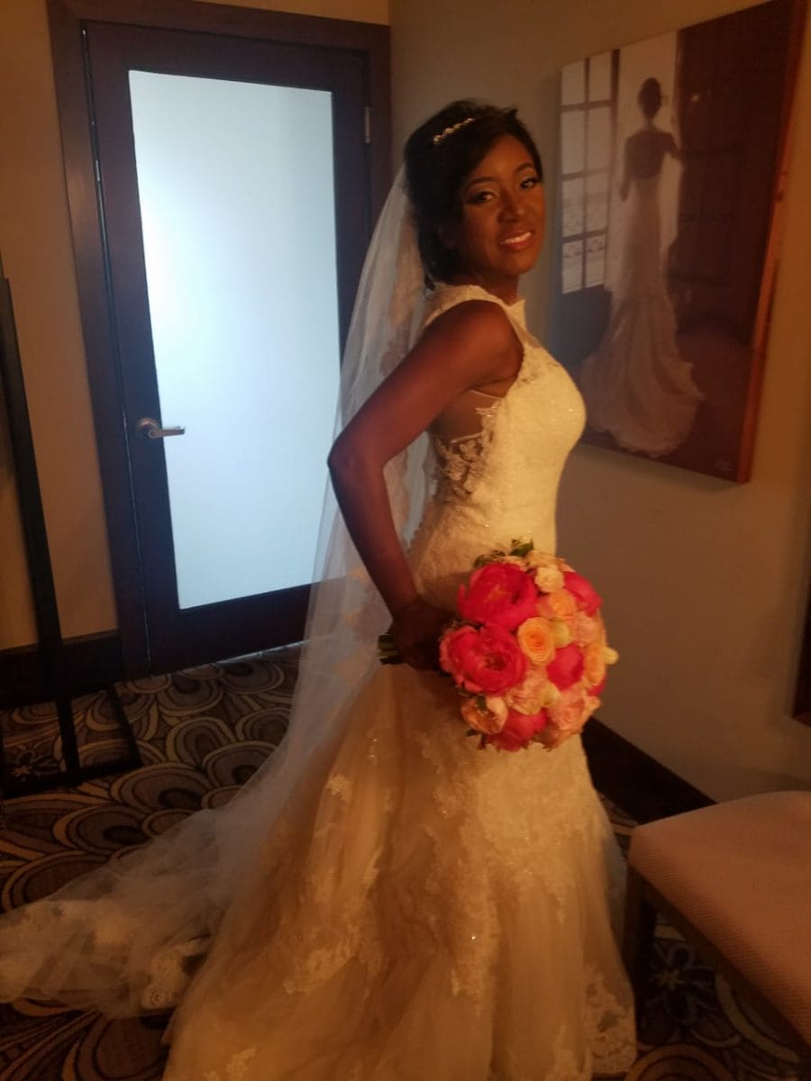 Alecia S Pronovias Maryland Wedding Gown 2