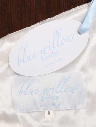Anne Barge Discount Wedding Dresses Cloister Interior Label Hang Tag