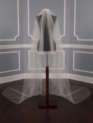 Jennifer Leigh Twyla Bridal Veil With Blusher