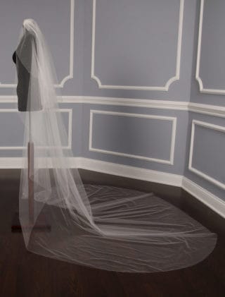 Jennifer Leigh Twyla Cathedral Length Bridal Veil