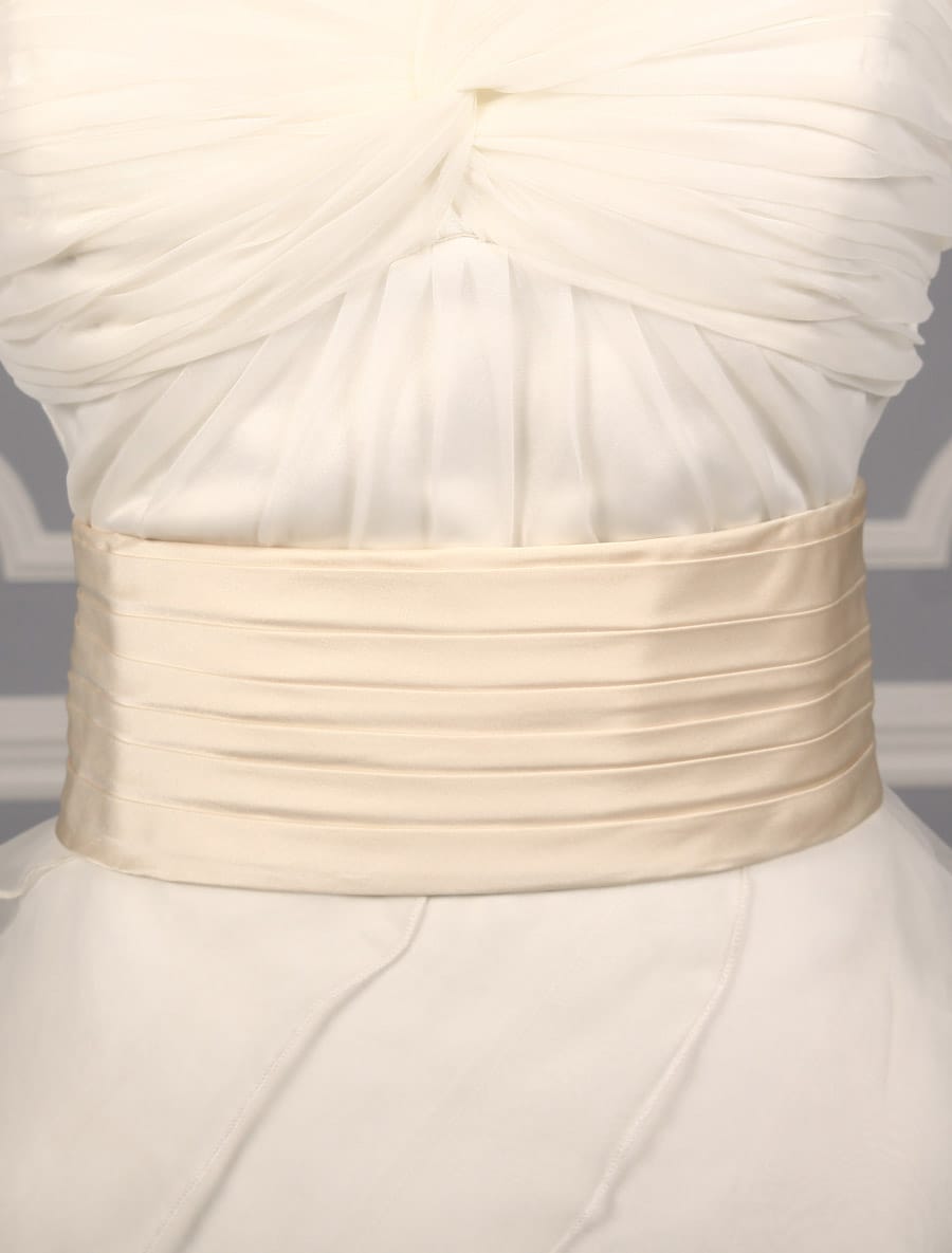 Ivory hotsell bridal sash