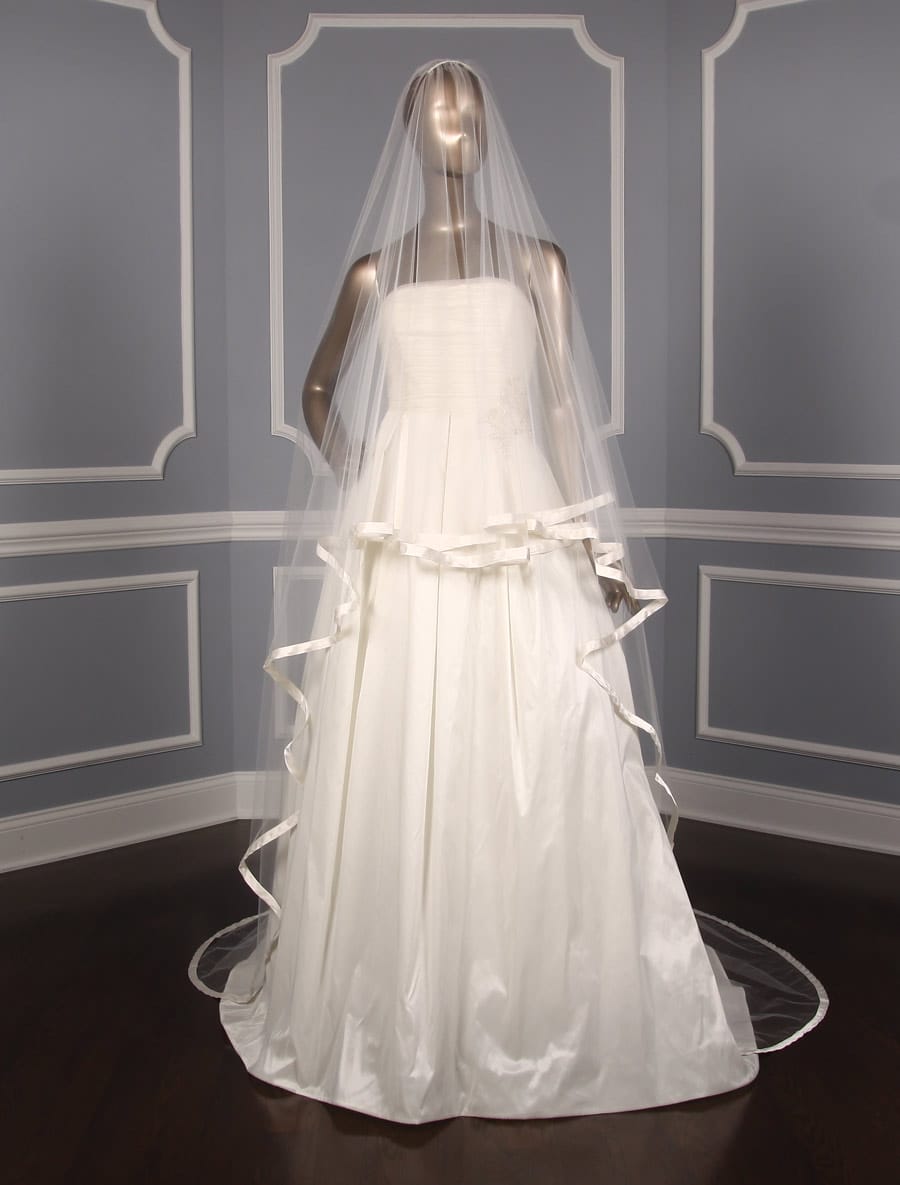 Your Dream Dress Exclusive 8882 Diamond White Discounted Designer Bridal Veil