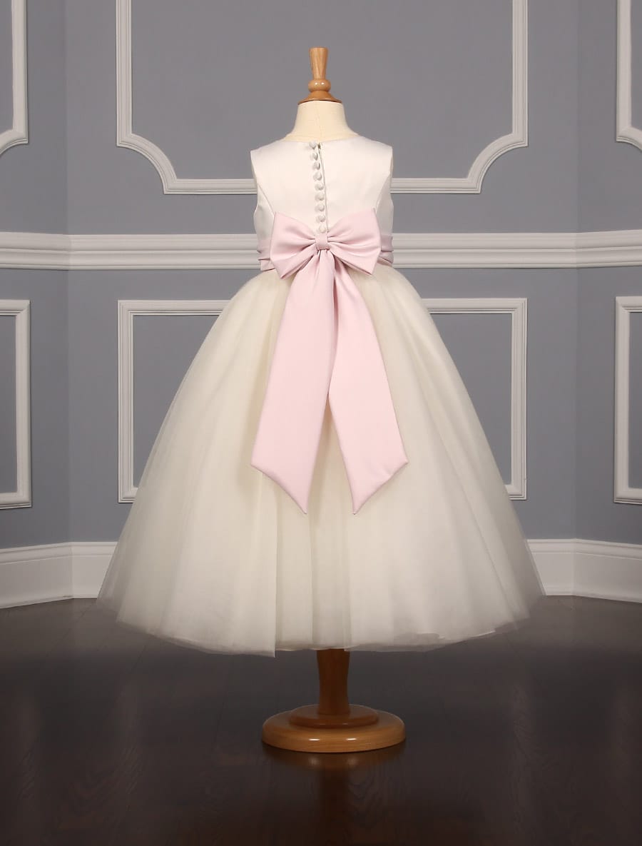 Ladybug Collection 1040 Flower Girl Dress Back