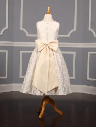 Ladybug Collection 1182 Flower Girl Dress Back