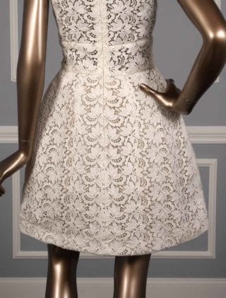 Monique Lhuillier Mavis Bridal Dress Back Skirt