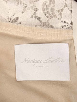 Monique Lhuillier Mavis Bridal Dress Label