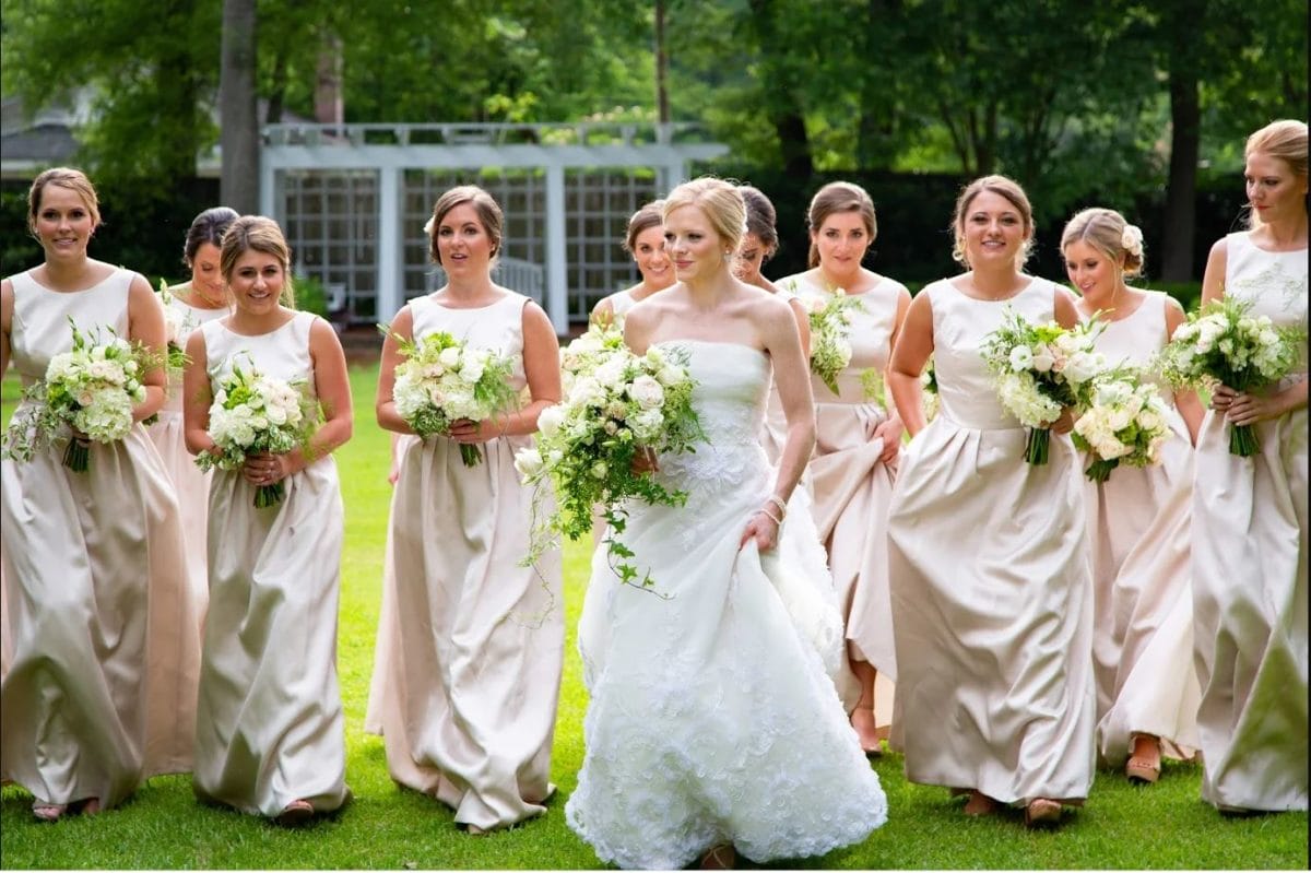 Sarah James Oscar de la Renta Aline 55E07 Bridesmaids