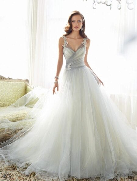 Sophia Tolli Y11550 Wedding Dress Size 14
