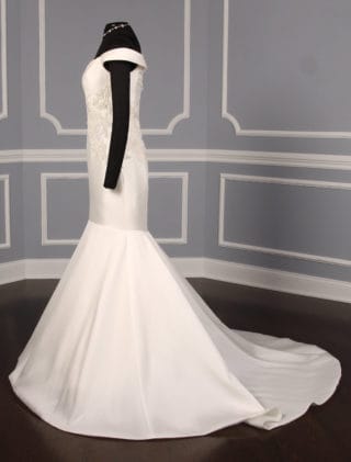 Kenneth Pool Mikayla K492 Ivory Discount Designer Wedding Dress