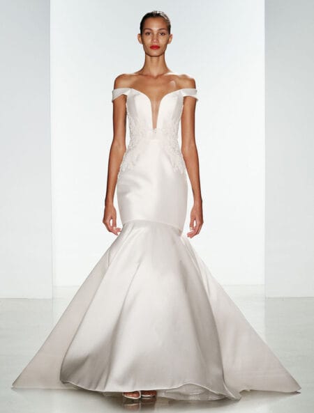 Kenneth Pool Mikayla K492 Wedding Dress Size 6