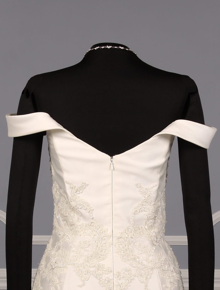 Kenneth Pool Mikayla K492 Wedding Dress Back Bodice