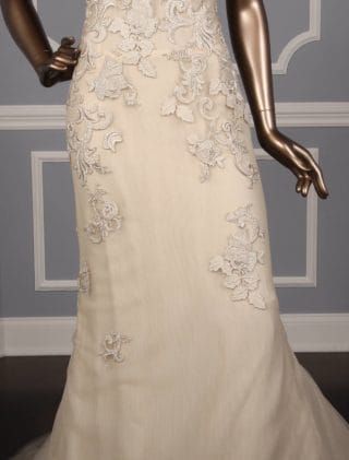 Liancarlo 6855 Wedding Dress Front Skirt Detail
