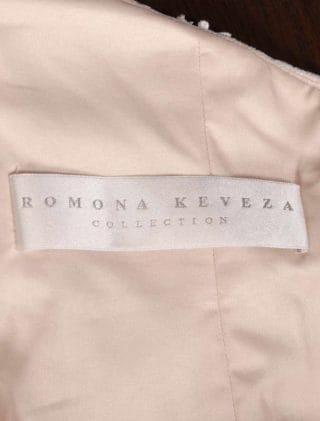 Romona Keveza RK7408 Wedding Dress Label