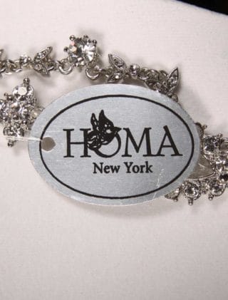 Homa Bridal 180-N Bridal Necklace Label