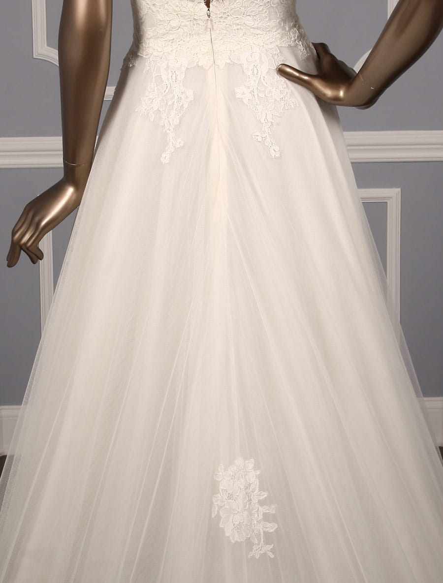 Liancarlo 6873 Wedding Dress Back Skirt Detail