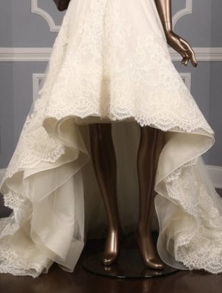 Liancarlo 6873 Wedding Dress Front High Low Hem
