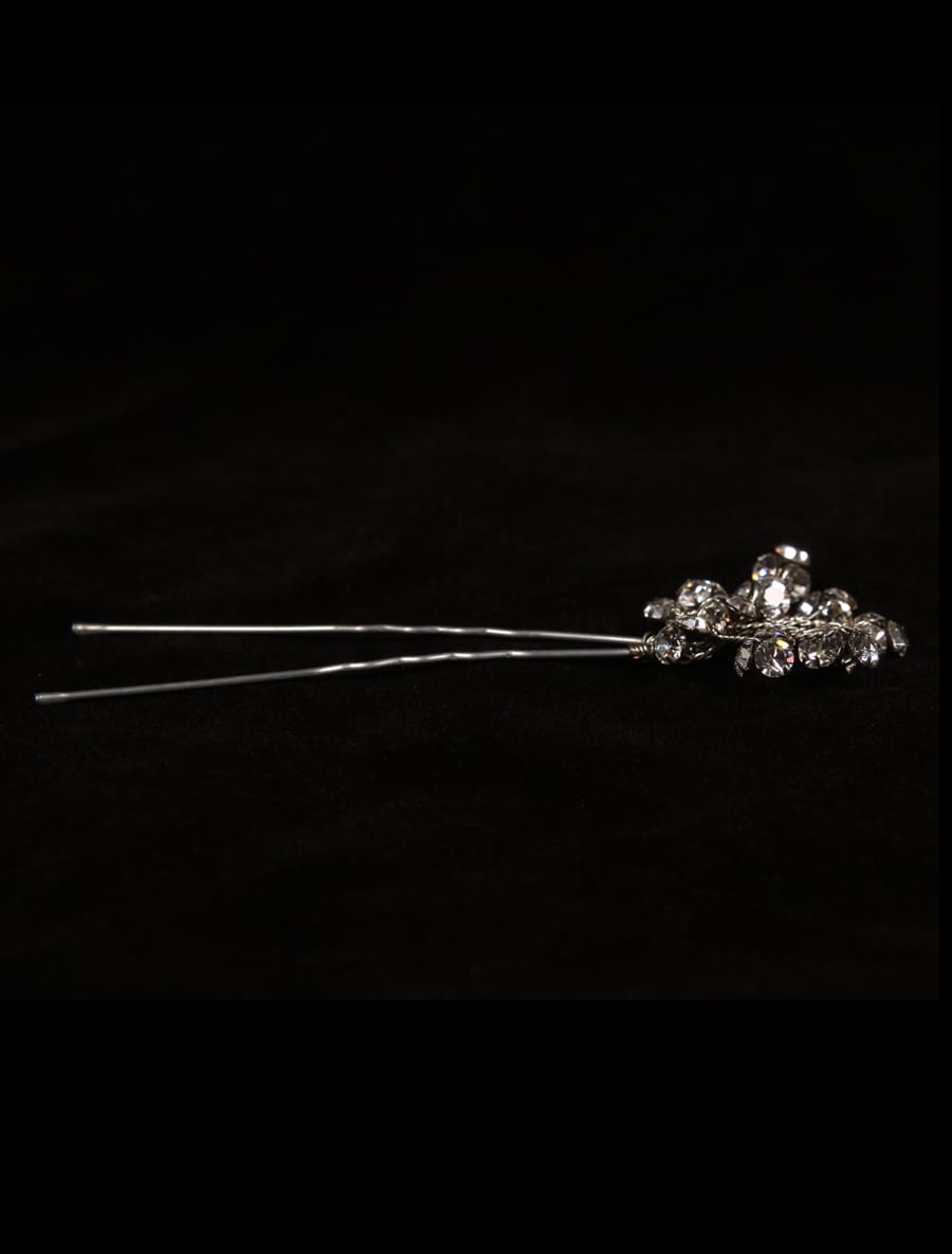 Toni Federici Silver Bridal Hair Pin