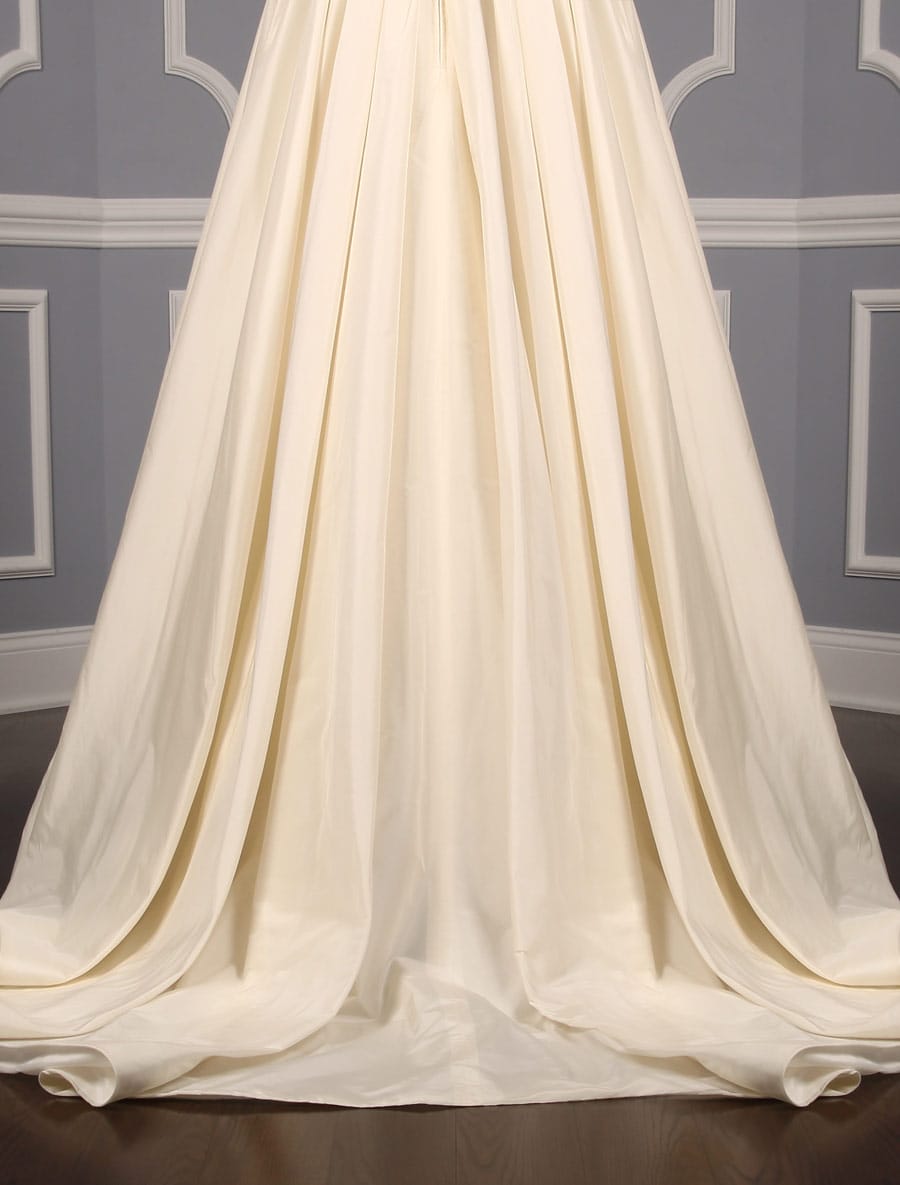 Lea Ann Belter Madeleine Voluminous Ballgown Skirt With Pockets Wedding Dress Back Skirt
