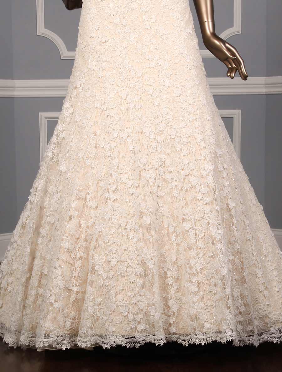Romona Keveza RK5452 Wedding Dress Front Skirt