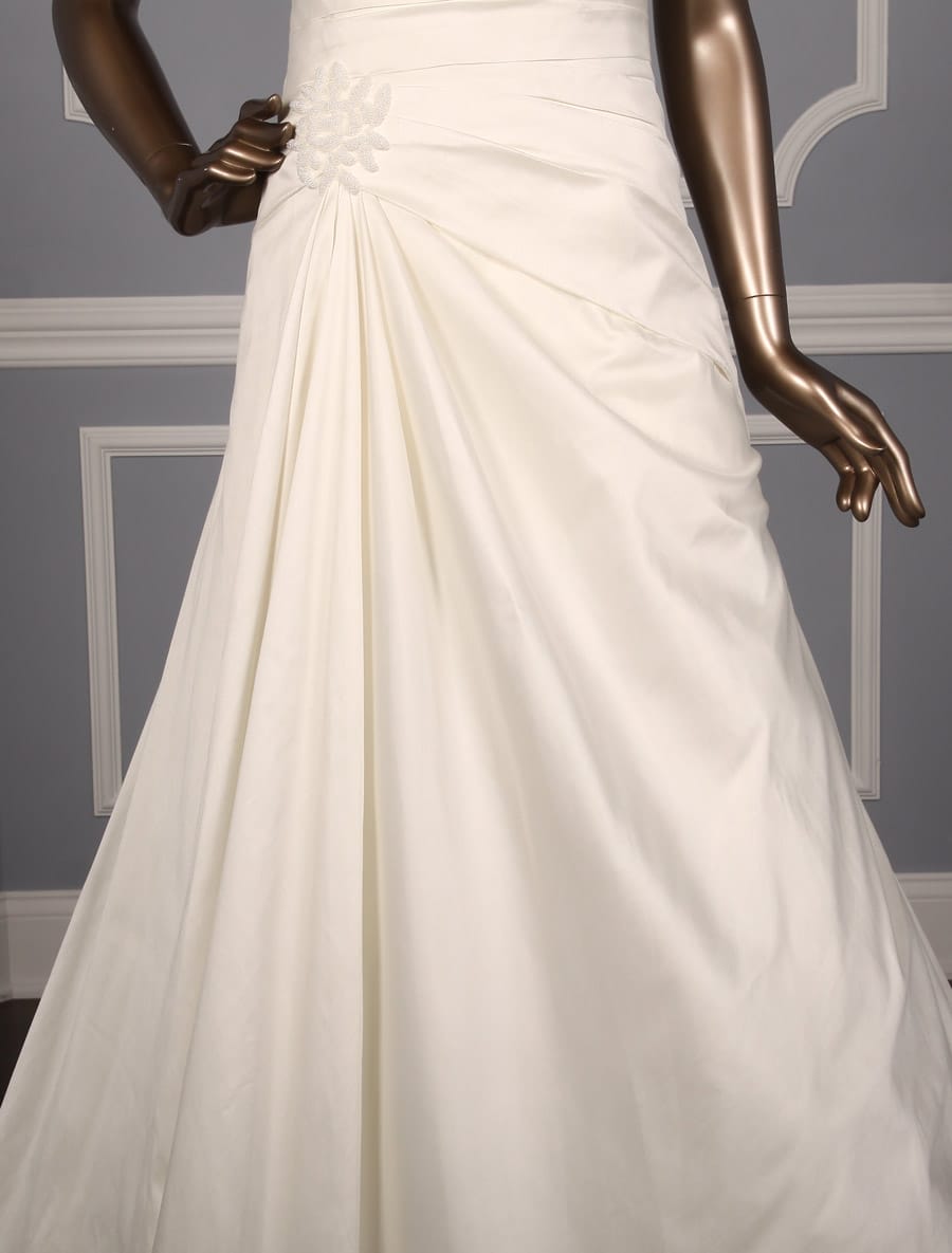 Pronovias Almata Wedding Dress Front Skirt Detail