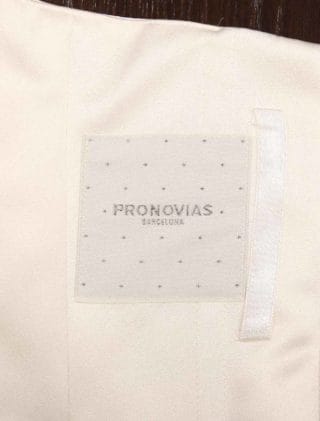 Pronovias Wedding Dress Label