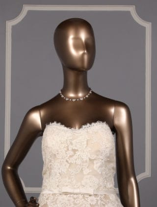 Pronovias Trey Wedding Dress Front Bodice
