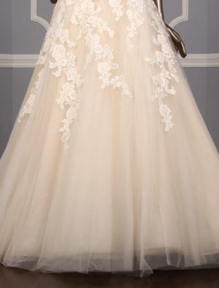 Pronovias Trey Wedding Dress Front Skirt