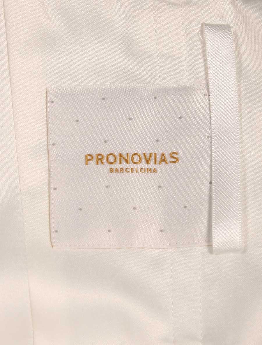 Pronovias Trey Wedding Dress Label