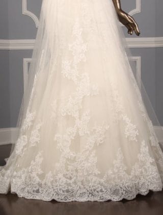 Pronovias Petunia Wedding Dress Front Skirt