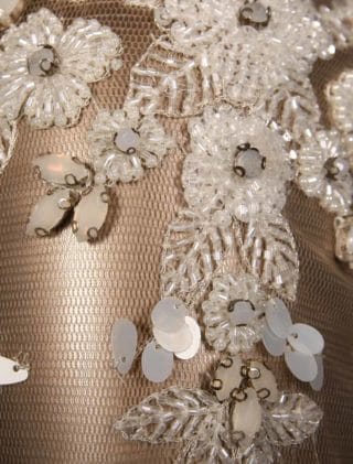 Blossom BD7954 Bridal Bodysuit Beaded Details