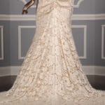 Elizabeth Fillmore Faye 4710 Wedding Dress Back Skirt