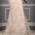 Elizabeth Fillmore Faye 4710 Wedding Dress Front Skirt