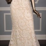 Elizabeth Fillmore Faye 4710 Wedding Dress Front Skirt Detail