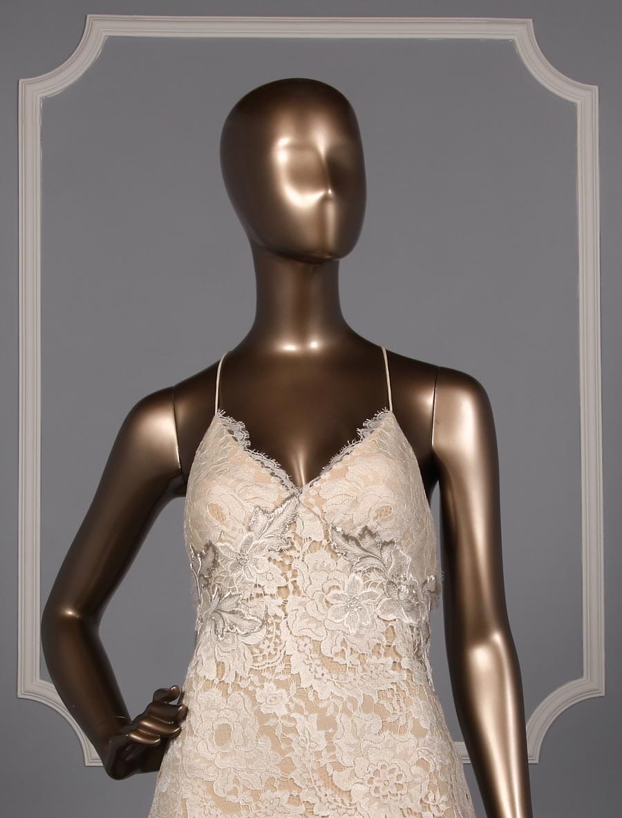 Elizabeth Fillmore Faye Wedding Dress Front Bodice