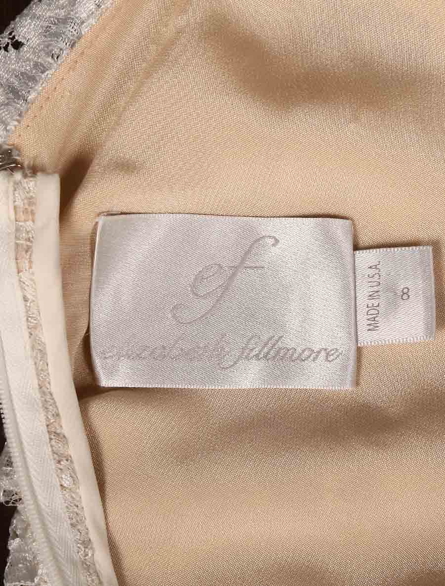 Elizabeth Fillmore Faye Wedding Dress Label