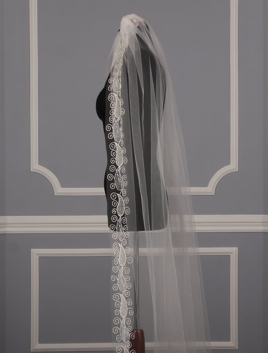 Homa Bridal Creations 868-BY Wedding Veil