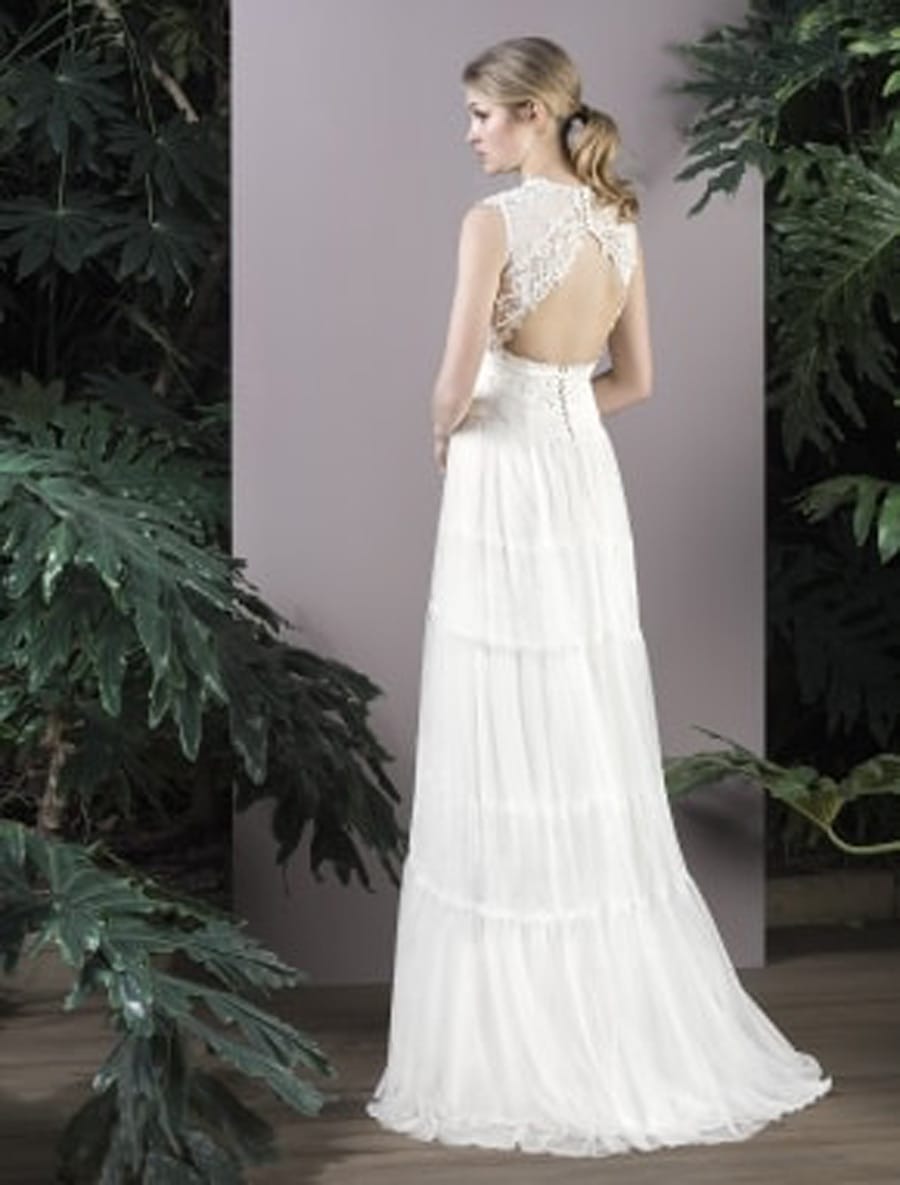 Inmaculada Garcia Shizen Wedding Dress Back