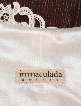 Inmaculada Garcia Shizen Wedding Dress Label